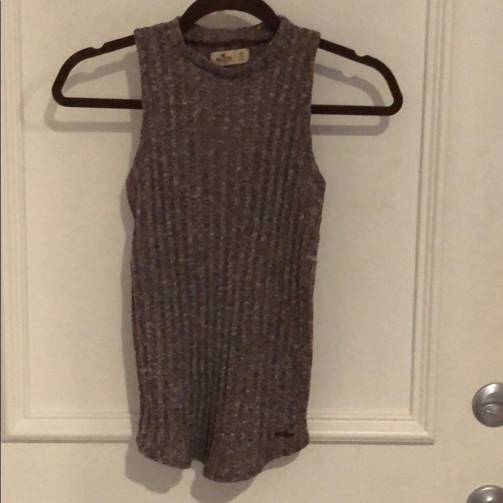 Sweater tank top